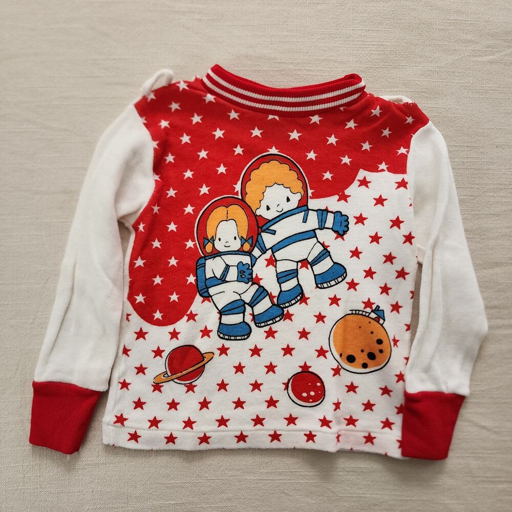 Vintage Kid Astronauts Long Sleeve 18 months